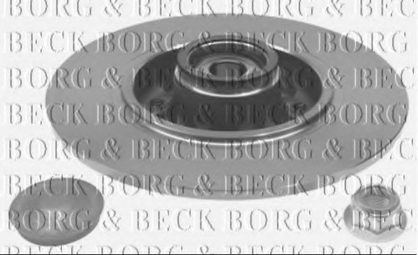 BORG & BECK BWK1260 Комплект подшипника ступицы колеса 