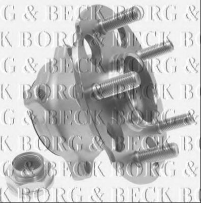 BORG & BECK BWK1262 Комплект подшипника ступицы колеса 