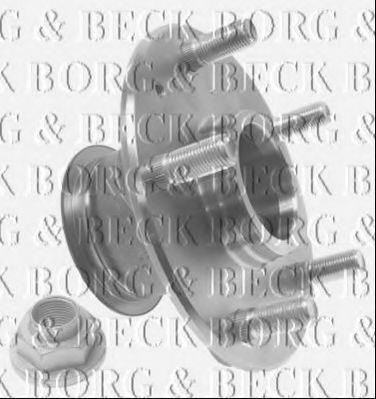 BORG & BECK BWK1285 Комплект подшипника ступицы колеса 