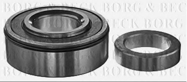 BORG & BECK BWK1321 Комплект подшипника ступицы колеса 