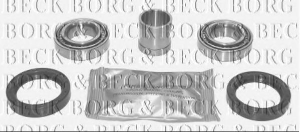 BORG & BECK BWK156 Комплект подшипника ступицы колеса для FIAT 500 (Фиат 500) BORG & BECK BWK156 Комплект подшипника ступицы колеса для FIAT 500 (Фиат 500)