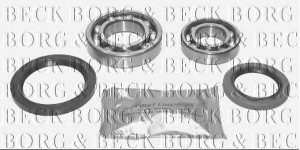 BORG & BECK BWK168 Комплект подшипника ступицы колеса для BMW 7 (Бмв 7) BORG & BECK BWK168 Комплект подшипника ступицы колеса для BMW 7 (Бмв 7)