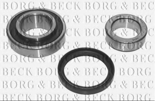 BORG & BECK BWK185 Комплект подшипника ступицы колеса 
