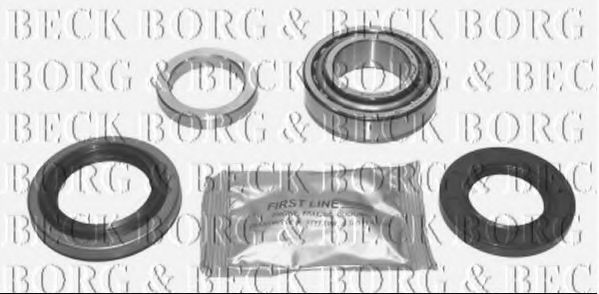 BORG & BECK BWK207 Комплект подшипника ступицы колеса для VOLVO (Вольво) BORG & BECK BWK207 Комплект подшипника ступицы колеса для VOLVO (Вольво)