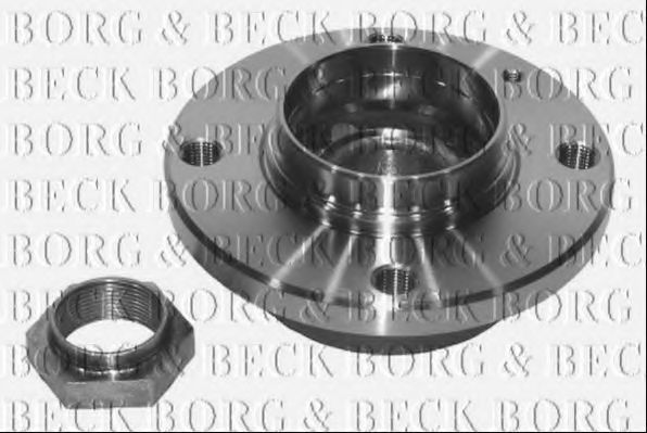 BORG & BECK BWK209 Комплект подшипника ступицы колеса для CITROëN (Cитроëн) BORG & BECK BWK209 Комплект подшипника ступицы колеса для CITROëN (Cитроëн)