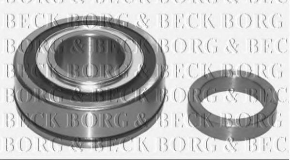 BORG & BECK BWK241 Комплект подшипника ступицы колеса 