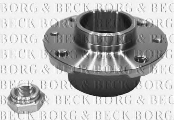 BORG & BECK BWK291 Комплект подшипника ступицы колеса для FIAT STRADA (Фиат Страда) BORG & BECK BWK291 Комплект подшипника ступицы колеса для FIAT STRADA (Фиат Страда)