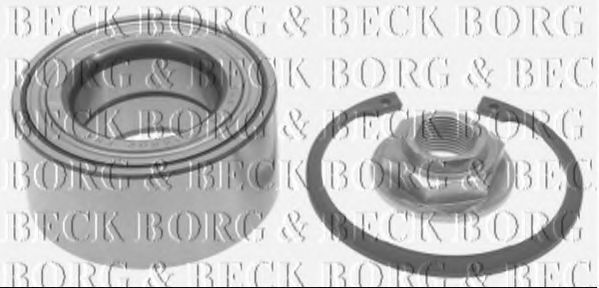 BORG & BECK BWK320 Комплект подшипника ступицы колеса для VOLVO (Вольво) BORG & BECK BWK320 Комплект подшипника ступицы колеса для VOLVO (Вольво)