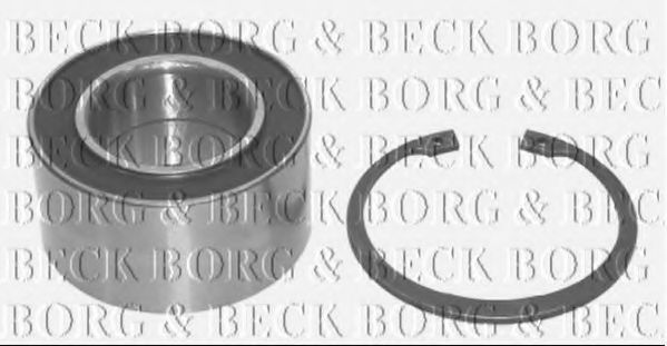 BORG & BECK BWK322 Комплект подшипника ступицы колеса для BMW 3 (Бмв 3) BORG & BECK BWK322 Комплект подшипника ступицы колеса для BMW 3 (Бмв 3)