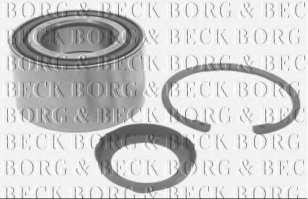BORG & BECK BWK324 Комплект подшипника ступицы колеса для BMW 7 (Бмв 7) BORG & BECK BWK324 Комплект подшипника ступицы колеса для BMW 7 (Бмв 7)