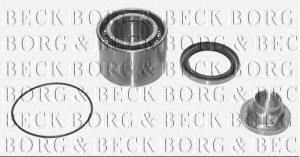 BORG & BECK BWK338 Комплект подшипника ступицы колеса для TOYOTA (Тойота/тоета) BORG & BECK BWK338 Комплект подшипника ступицы колеса для TOYOTA (Тойота/тоета)