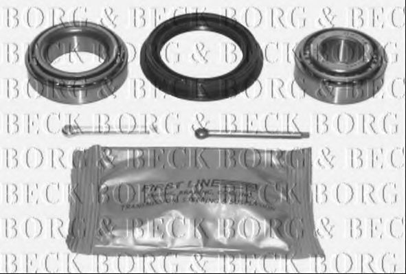 BORG & BECK BWK365 Комплект подшипника ступицы колеса для HONDA (Хонда) BORG & BECK BWK365 Комплект подшипника ступицы колеса для HONDA (Хонда)