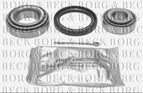 BORG & BECK BWK385 Комплект подшипника ступицы колеса для SKODA (Шкода) BORG & BECK BWK385 Комплект подшипника ступицы колеса для SKODA (Шкода)
