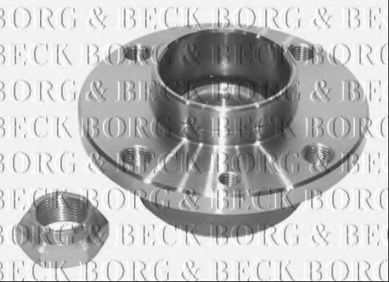 BORG & BECK BWK391 Комплект подшипника ступицы колеса для FIAT (Фиат) BORG & BECK BWK391 Комплект подшипника ступицы колеса для FIAT (Фиат)