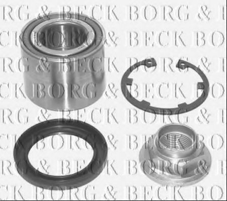 BORG & BECK BWK395 Комплект подшипника ступицы колеса для MAZDA 626 III (Мазда 626 3) BORG & BECK BWK395 Комплект подшипника ступицы колеса для MAZDA 626 III (Мазда 626 3)