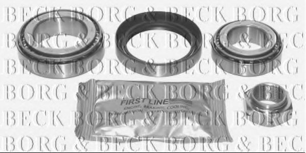 BORG & BECK BWK398 Комплект подшипника ступицы колеса для FIAT DUCATO (Фиат Дукато) BORG & BECK BWK398 Комплект подшипника ступицы колеса для FIAT DUCATO (Фиат Дукато)