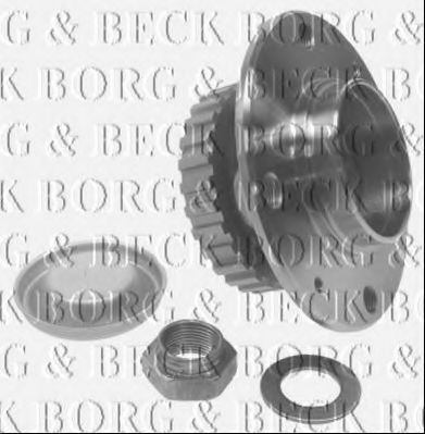 BORG & BECK BWK413 Комплект подшипника ступицы колеса для PEUGEOT (Пежо) BORG & BECK BWK413 Комплект подшипника ступицы колеса для PEUGEOT (Пежо)