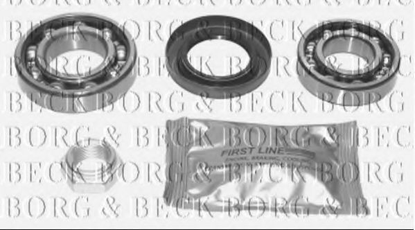 BORG & BECK BWK439 Комплект подшипника ступицы колеса для MITSUBISHI STARION (Митсубиши/митсубиси Старион) BORG & BECK BWK439 Комплект подшипника ступицы колеса для MITSUBISHI STARION (Митсубиши/митсубиси Старион)