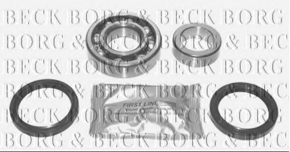 BORG & BECK BWK457 Комплект подшипника ступицы колеса для DAIHATSU FEROZA HARD TOP (Дайхатсу Фэроза хард топ) BORG & BECK BWK457 Комплект подшипника ступицы колеса для DAIHATSU FEROZA HARD TOP (Дайхатсу Фэроза хард топ)