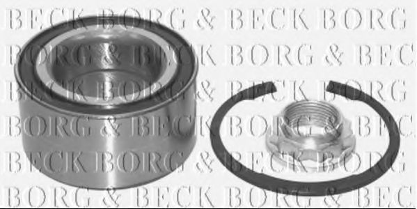 BORG & BECK BWK481 Комплект подшипника ступицы колеса для BMW (Бмв) BORG & BECK BWK481 Комплект подшипника ступицы колеса для BMW (Бмв)