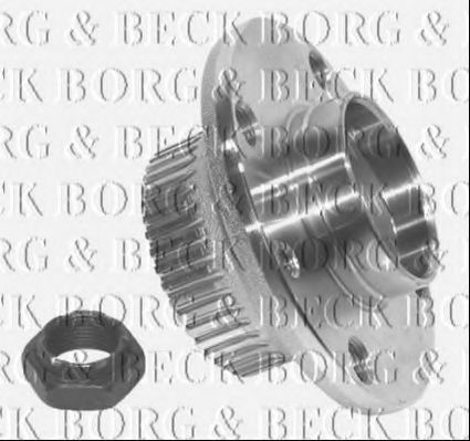BORG & BECK BWK505 Комплект подшипника ступицы колеса для FIAT PUNTO (Фиат Пунто) BORG & BECK BWK505 Комплект подшипника ступицы колеса для FIAT PUNTO (Фиат Пунто)