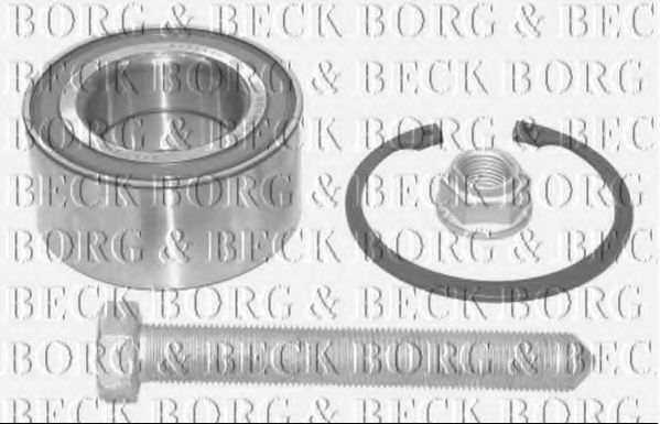 BORG & BECK BWK514 Комплект подшипника ступицы колеса для FORD GALAXY (Форд Галакси) BORG & BECK BWK514 Комплект подшипника ступицы колеса для FORD GALAXY (Форд Галакси)