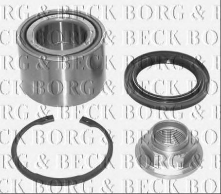 BORG & BECK BWK563 Комплект подшипника ступицы колеса для MAZDA 626 III (Мазда 626 3) BORG & BECK BWK563 Комплект подшипника ступицы колеса для MAZDA 626 III (Мазда 626 3)