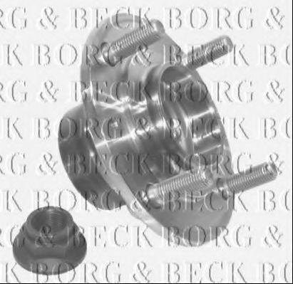 BORG & BECK BWK584 Комплект подшипника ступицы колеса для MITSUBISHI CARISMA (Митсубиши/митсубиси Каризма) BORG & BECK BWK584 Комплект подшипника ступицы колеса для MITSUBISHI CARISMA (Митсубиши/митсубиси Каризма)