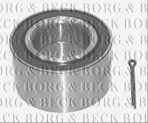 BORG & BECK BWK627 Комплект подшипника ступицы колеса для PORSCHE (Порше) BORG & BECK BWK627 Комплект подшипника ступицы колеса для PORSCHE (Порше)