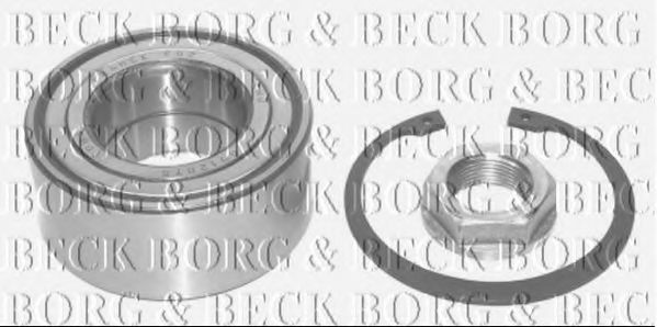 BORG & BECK BWK634 Комплект подшипника ступицы колеса для RENAULT SAFRANE (Рено Сафранэ) BORG & BECK BWK634 Комплект подшипника ступицы колеса для RENAULT SAFRANE (Рено Сафранэ)