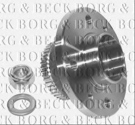 BORG & BECK BWK638 Комплект подшипника ступицы колеса для RENAULT (Рено) BORG & BECK BWK638 Комплект подшипника ступицы колеса для RENAULT (Рено)