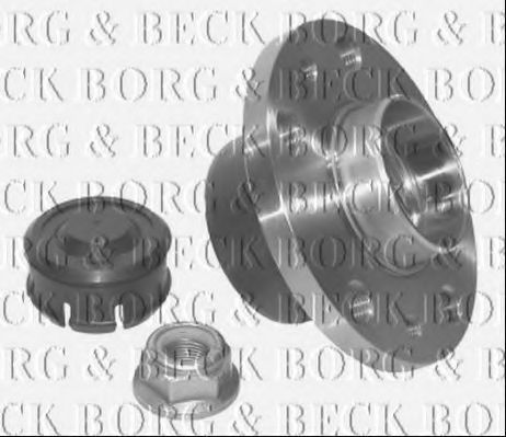 BORG & BECK BWK712 Комплект подшипника ступицы колеса для RENAULT (Рено) BORG & BECK BWK712 Комплект подшипника ступицы колеса для RENAULT (Рено)