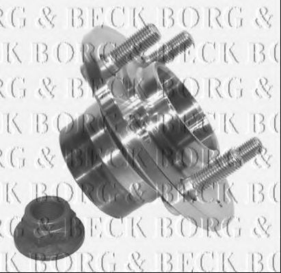 BORG & BECK BWK786 Комплект подшипника ступицы колеса для MITSUBISHI CARISMA (Митсубиши/митсубиси Каризма) BORG & BECK BWK786 Комплект подшипника ступицы колеса для MITSUBISHI CARISMA (Митсубиши/митсубиси Каризма)