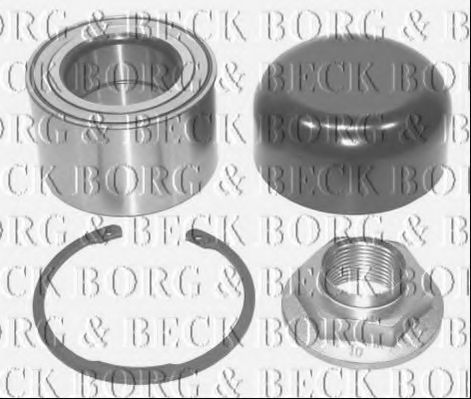BORG & BECK BWK800 Комплект подшипника ступицы колеса для OPEL (Опель) BORG & BECK BWK800 Комплект подшипника ступицы колеса для OPEL (Опель)