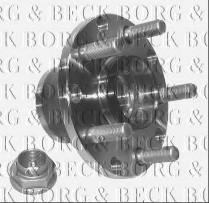 BORG & BECK BWK816 Комплект подшипника ступицы колеса для FIAT DUCATO (Фиат Дукато) BORG & BECK BWK816 Комплект подшипника ступицы колеса для FIAT DUCATO (Фиат Дукато)