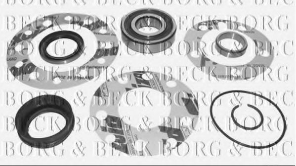 BORG & BECK BWK836 Комплект подшипника ступицы колеса для TOYOTA HILUX II (Тойота/тоета Хилуx 2) BORG & BECK BWK836 Комплект подшипника ступицы колеса для TOYOTA HILUX II (Тойота/тоета Хилуx 2)