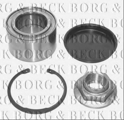 BORG & BECK BWK887 Комплект подшипника ступицы колеса для OPEL (Опель) BORG & BECK BWK887 Комплект подшипника ступицы колеса для OPEL (Опель)