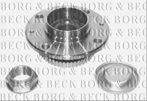 BORG & BECK BWK897 Комплект подшипника ступицы колеса для PEUGEOT (Пежо) BORG & BECK BWK897 Комплект подшипника ступицы колеса для PEUGEOT (Пежо)
