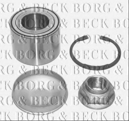 BORG & BECK BWK909 Комплект подшипника ступицы колеса для RENAULT (Рено) BORG & BECK BWK909 Комплект подшипника ступицы колеса для RENAULT (Рено)