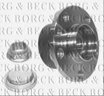 BORG & BECK BWK917 Комплект подшипника ступицы колеса для CITROËN C8 (CитроËн С8) BORG & BECK BWK917 Комплект подшипника ступицы колеса для CITROËN C8 (CитроËн С8)