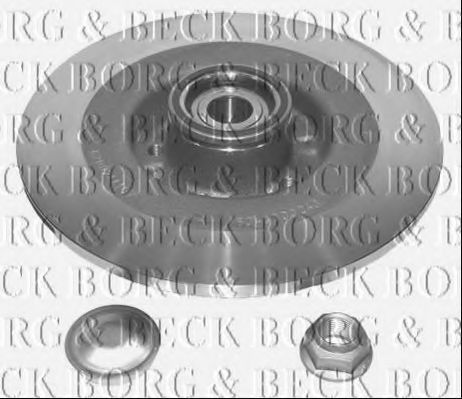 BORG & BECK BWK981 Комплект подшипника ступицы колеса для RENAULT VEL SATIS (Рено Вел сатис) BORG & BECK BWK981 Комплект подшипника ступицы колеса для RENAULT VEL SATIS (Рено Вел сатис)