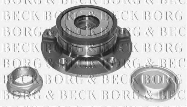 BORG & BECK BWK985 Комплект подшипника ступицы колеса для PEUGEOT 407 (Пежо 407) BORG & BECK BWK985 Комплект подшипника ступицы колеса для PEUGEOT 407 (Пежо 407)