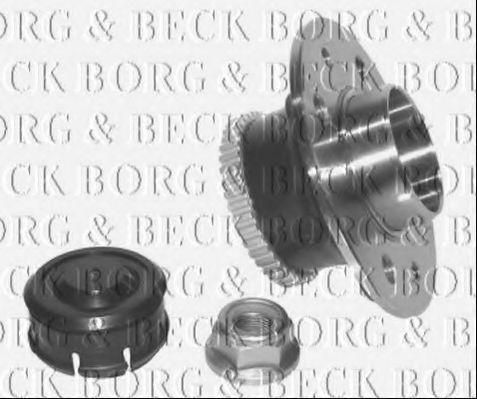 BORG & BECK BWK987 Комплект подшипника ступицы колеса для RENAULT KANGOO (Рено Кангу) BORG & BECK BWK987 Комплект подшипника ступицы колеса для RENAULT KANGOO (Рено Кангу)