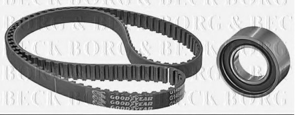 BORG & BECK BTK1029 Комплект ремня ГРМ для FIAT PALIO (Фиат Палио) BORG & BECK BTK1029 Комплект ремня ГРМ для FIAT PALIO (Фиат Палио)