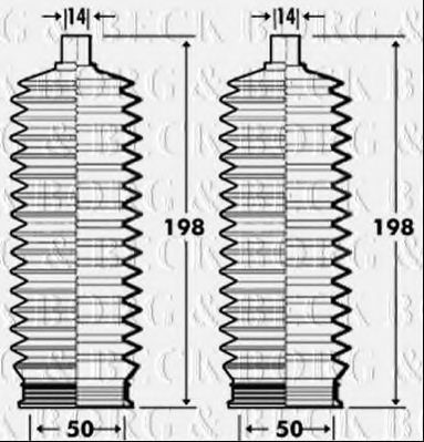 BORG & BECK BSG3259 Пыльник, рулевое управление для OPEL (Опель) BORG & BECK BSG3259 Пыльник, рулевое управление для OPEL (Опель)