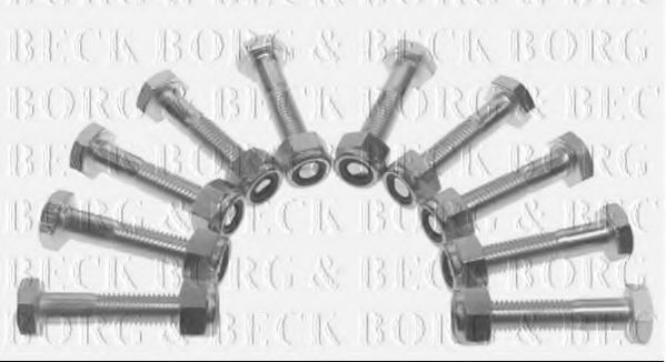 BORG & BECK BSK6850 Болт крепления, рычаг для PEUGEOT 205 I (Пежо 205 и) BORG & BECK BSK6850 Болт крепления, рычаг для PEUGEOT 205 I (Пежо 205 и)