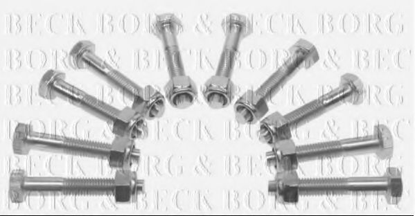 BORG & BECK BSK6851 Болт крепления, рычаг для PEUGEOT 207 (Пежо 207) BORG & BECK BSK6851 Болт крепления, рычаг для PEUGEOT 207 (Пежо 207)