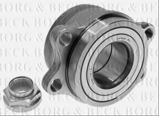BORG & BECK BWK1257 Комплект подшипника ступицы колеса 