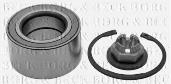 BORG & BECK BWK1300 Комплект подшипника ступицы колеса для FORD KUGA I (Форд Куга 1) BORG & BECK BWK1300 Комплект подшипника ступицы колеса для FORD KUGA I (Форд Куга 1)