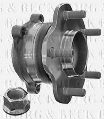 BORG & BECK BWK1340 Комплект подшипника ступицы колеса 